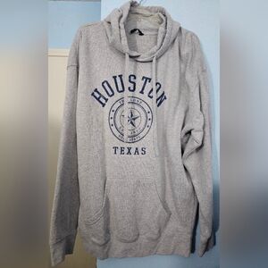 Houston Texas Souvenir Hoodie - Size 2XL - Gray
